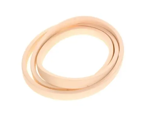 BOSCH Dichtprofil in beige, bestehend aus mehreren kreisförmigen Gummibändern, die übereinander liegen.